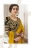 Mustard georgette party wear saree 8905