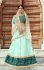 Indian Dress Green Color Bridal Lehenga 1102