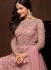 Bollywood Sonal Chauhan Pink net wedding anarkali