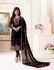 Ayesha Takia Black straight cut Indian churidar suit 32001