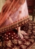 Maroon peach silk Indian Wedding wear lehenga choli 1206