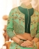 Green Silk Indian wedding Lehenga choli 004