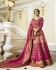 Pink silk Indian wedding lehenga 13167