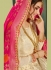 White color silk Indian wedding lehenga choli 603
