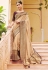 Chikoo banarasi weaving silk Indian wedding saree 1004