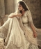 Off white Indian hand work net wedding wear anarkali suit 56004