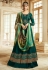 Green Barfi Silk Indian Wedding anarkali