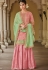 Pink Dola Silk Sharara Style Pakistani Suit 35