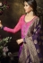 pink blue satin georgette digital printed sharara style pakistani suit 11043