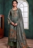 grey chanderi digital printed palazzo suit 1072