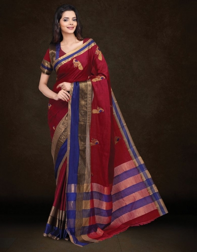 Mysha Malhar Pink Designer Saree