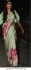 Bollywood Sonam Kapoor Mint green lotus print saree