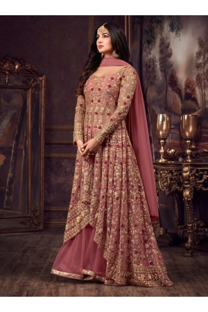 Sonal Chauhan Pink net wedding Lehenga kameez