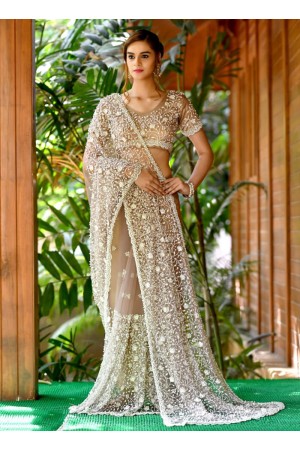 Party wear Indian Wedding Saree 4