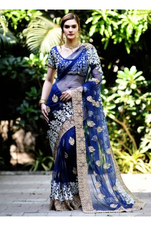 Party wear Indian Wedding Saree 8