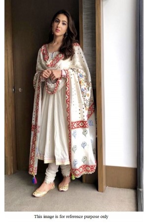 Bollywood Sara Ali Khan Inspired white suit