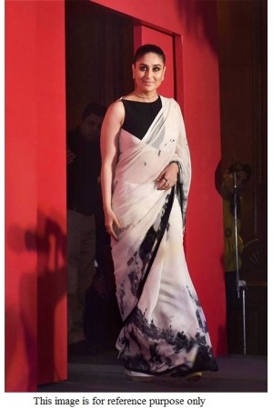 Bollywood Kareena kapoor inspired pure organza  saree