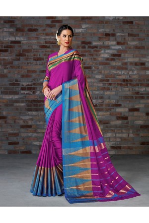 Aakansha Festive Wear Cotton Saree