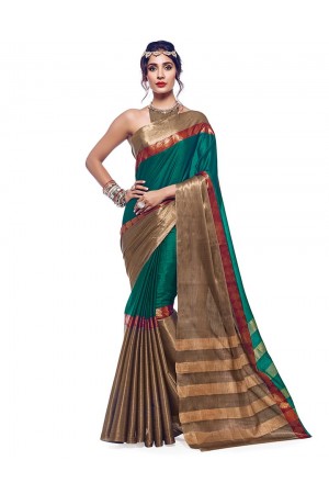 Aazeen Designer Cotton Saree