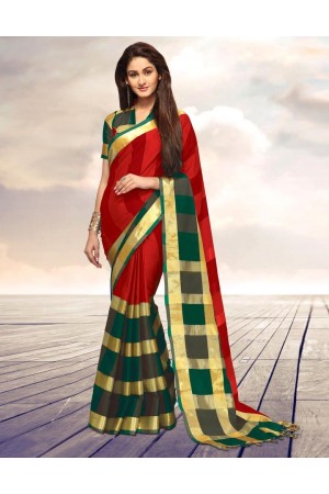 Areesa Flame Party Wear Cotton Saree