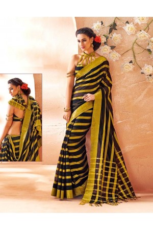 Flame Casual Wear Cotton Saree