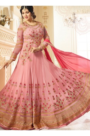 Ayesha Takia Pink color georgette party wear salwar kameez