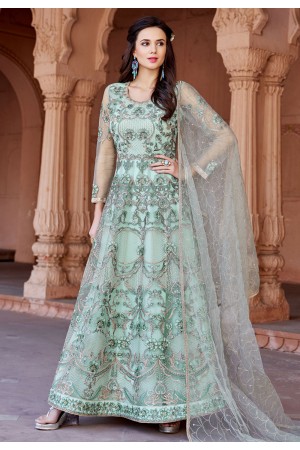 aqua net abaya style anarkali suit 1627