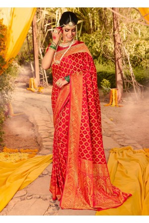 BRIDAL RED WOVEN KANJIVARAM 914