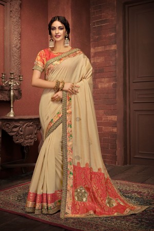 Indian wedding wear saree 13416