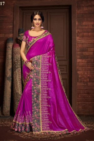 Indian wedding wear saree 13417