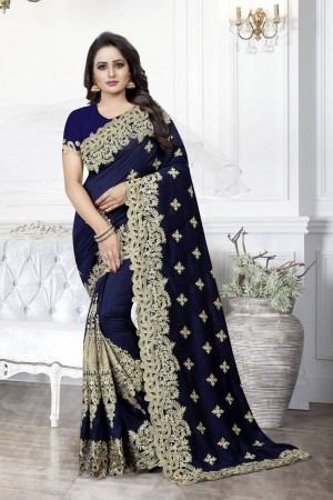 Party Wear Indian Wedding Saree 1910