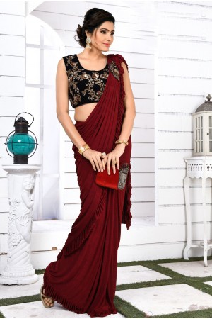 Ready to wear party wear saree 50018