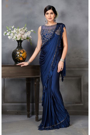 Ready to wear party wear saree 50026