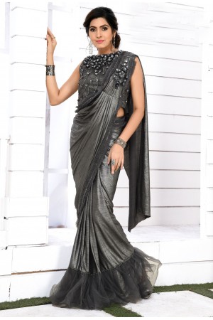 Ready to wear party wear saree 50027