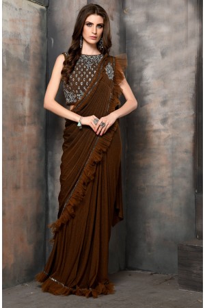 Ready to wear party wear saree 50034