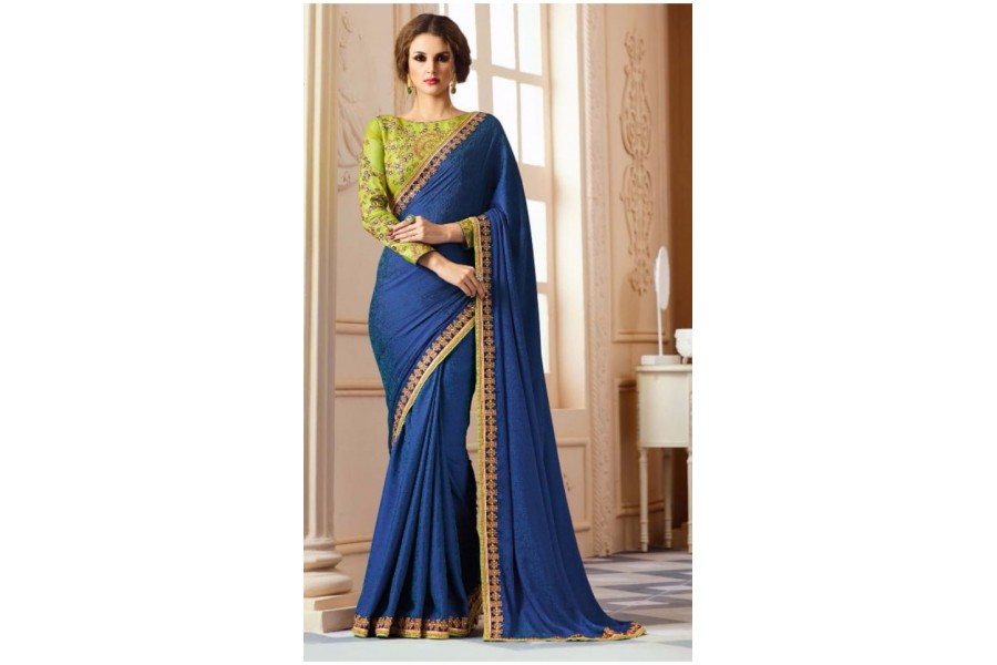 Bachelorette Party Wear Designer Sari