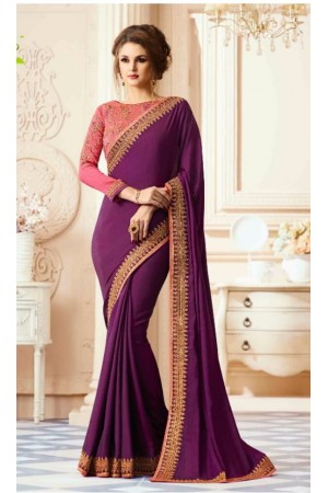 Party-wear-Purple-designer-sarees-30005