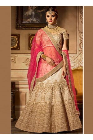 Dashing banglori silk zari work a line lehenga choli 5005