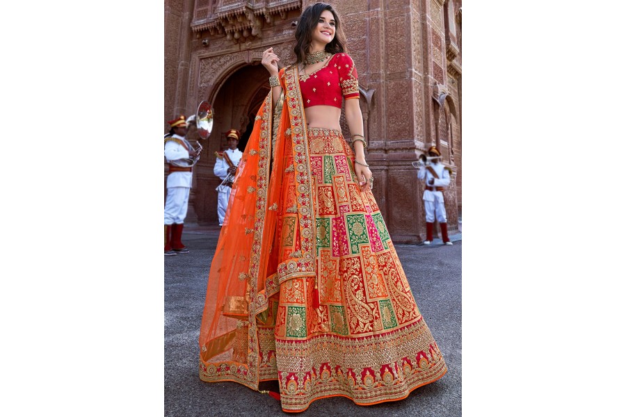 woolen lehenga