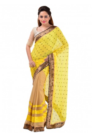 Lotus Inspired Party Wear Saree 700014B