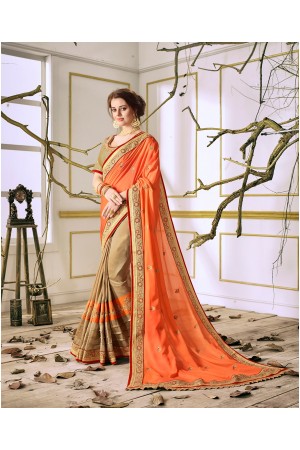 Party wear indian wedding designer saree 6301