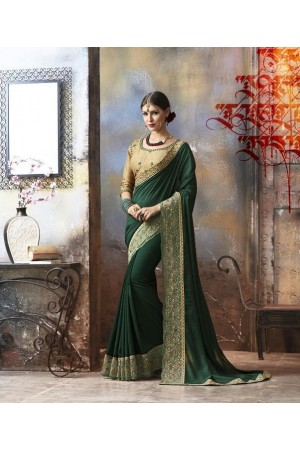 Party wear indian wedding designer saree 6708