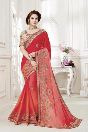 Party wear indian wedding designer saree 7008