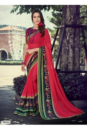 Party wear indian wedding designer saree 7810