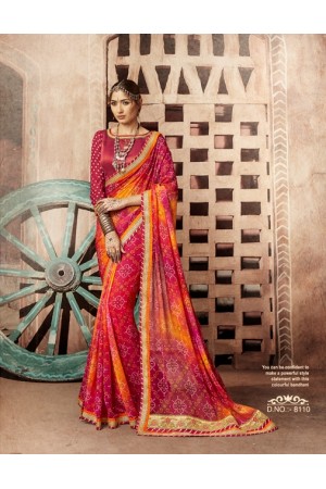 Party wear indian wedding designer saree 8110