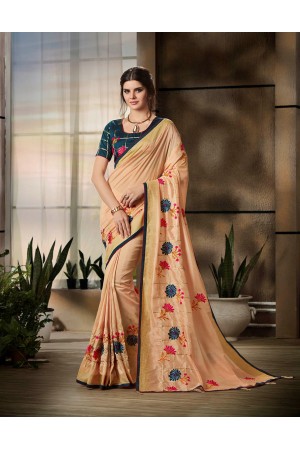 Party wear indian wedding designer saree 8705