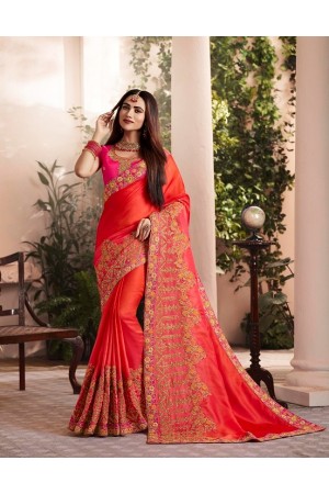 Party wear indian wedding designer saree 9006