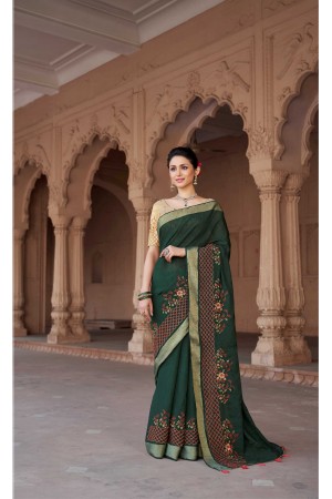 Party wear indian wedding designer saree 9104