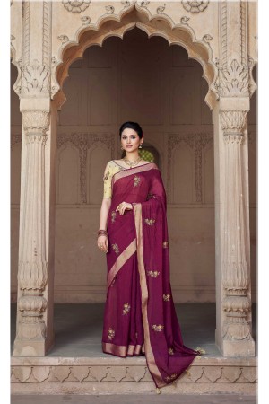 Party wear indian wedding designer saree 9108