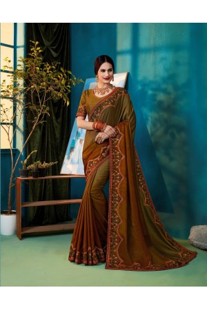 Party wear indian wedding designer saree 9302